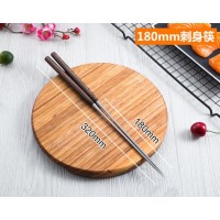 Stainless Steel Japenese Chef Sashimi chopsticks with acicular cusp tip