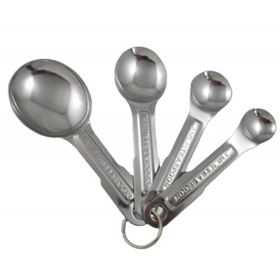 Heart Shape Stainless Steel Measuring Spoon Set