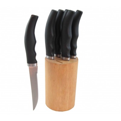 High Quality Non Skid Handle Stainless Steel Serrated Steak Knife